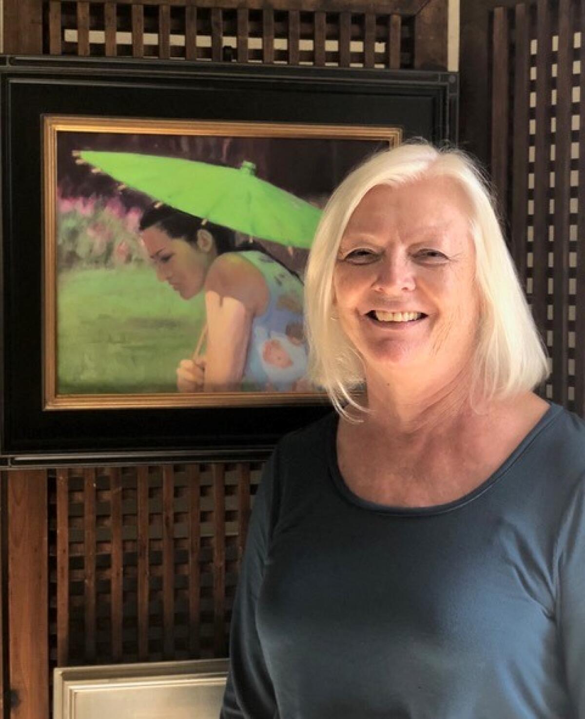 Oil painter Margaret Fischbeck is the longest tenant of Barracks 19.