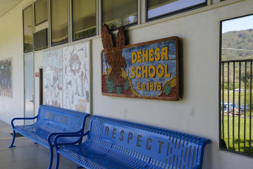 Dehesa School, Computer Science Immersion Academy in El Cajon is a TK through 8th grade school. April 28, 2019, El Cajon