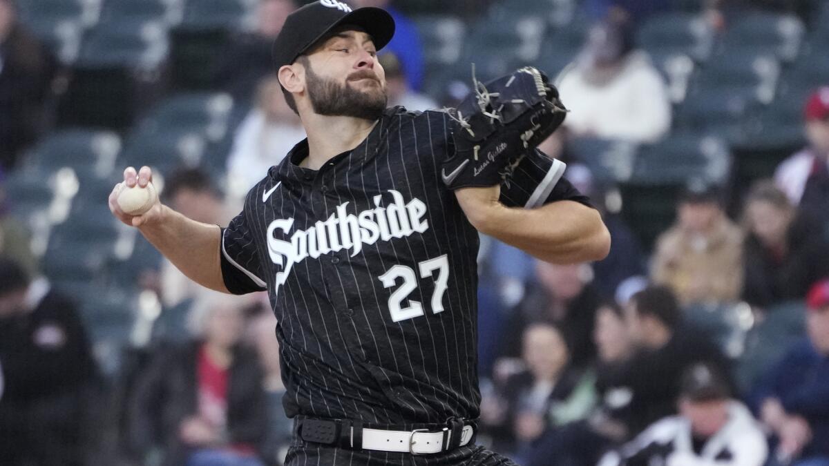 Giolito starts combined 1-hitter as ChiSox, Phils split DH - The San Diego  Union-Tribune