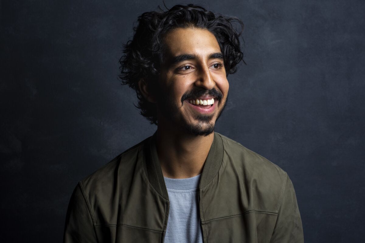 Actor Dev Patel, from the film "Hotel Mumbai," photographed in the L.A. Times Photo and Video Studio at TIFF.