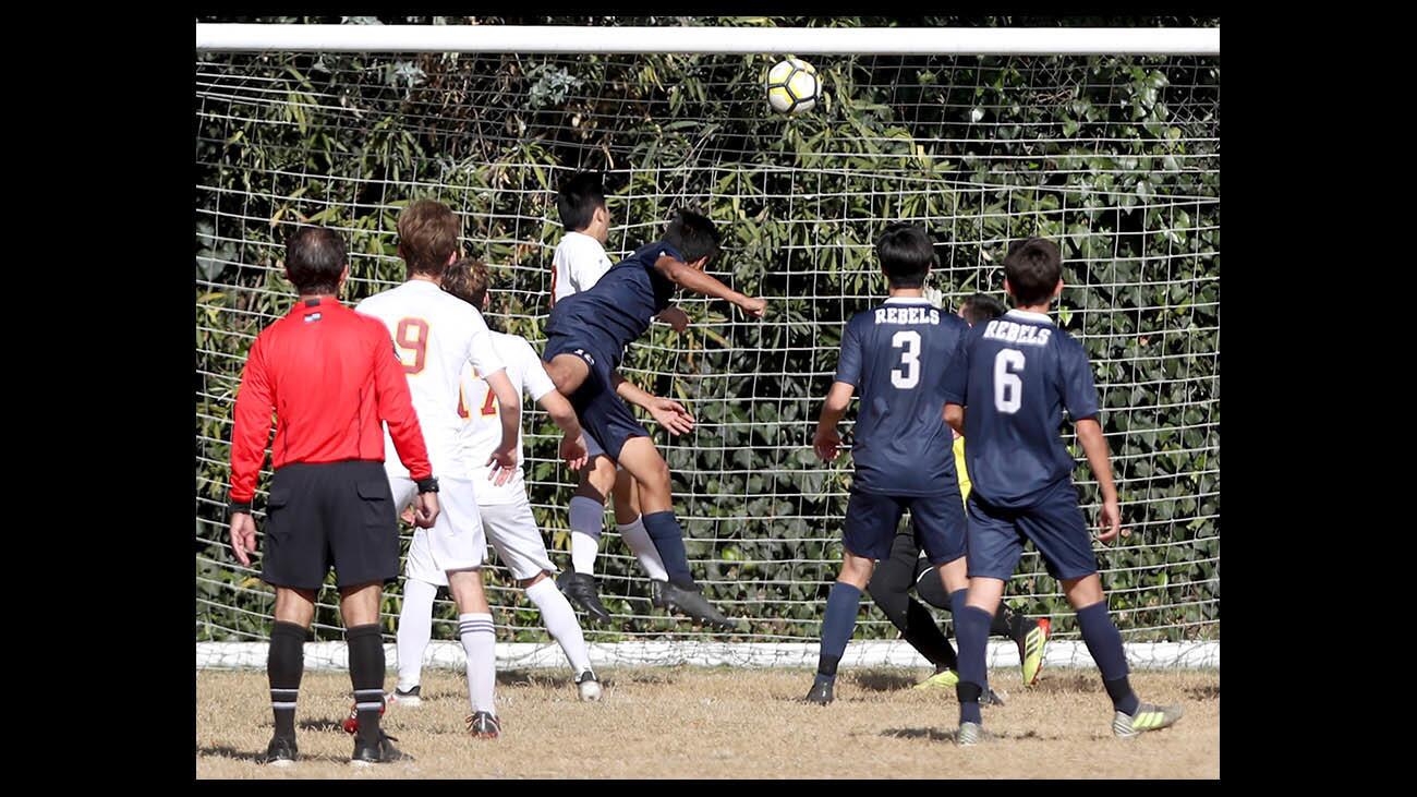 Photo Gallery: Flintridge Prep boys soccer vs. La Cañada High School