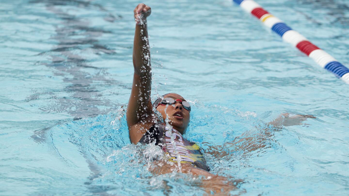 Photo Gallery: Costa Mesa vs. Estancia swim meet