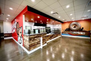 The interior of the new Randy's Donuts location in Kearny Mesa. 
