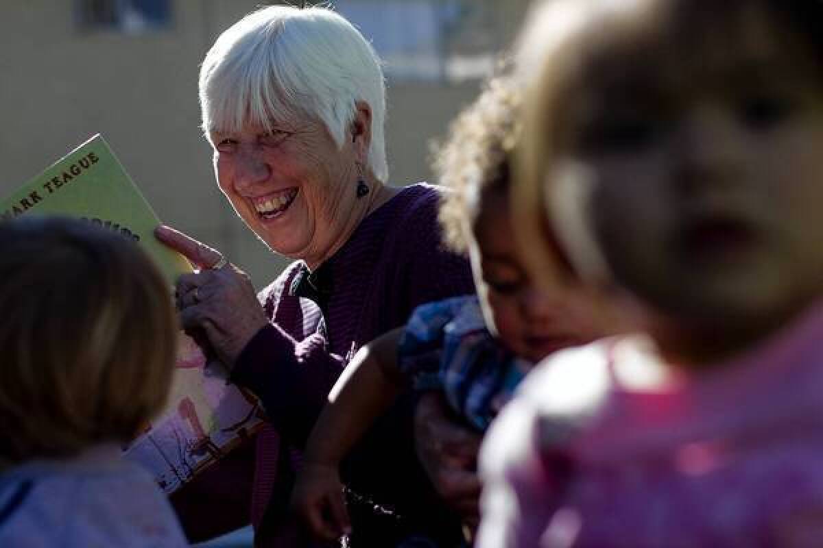 Judy Vaughan, founding director of a shelter for women and children in Los Angeles.