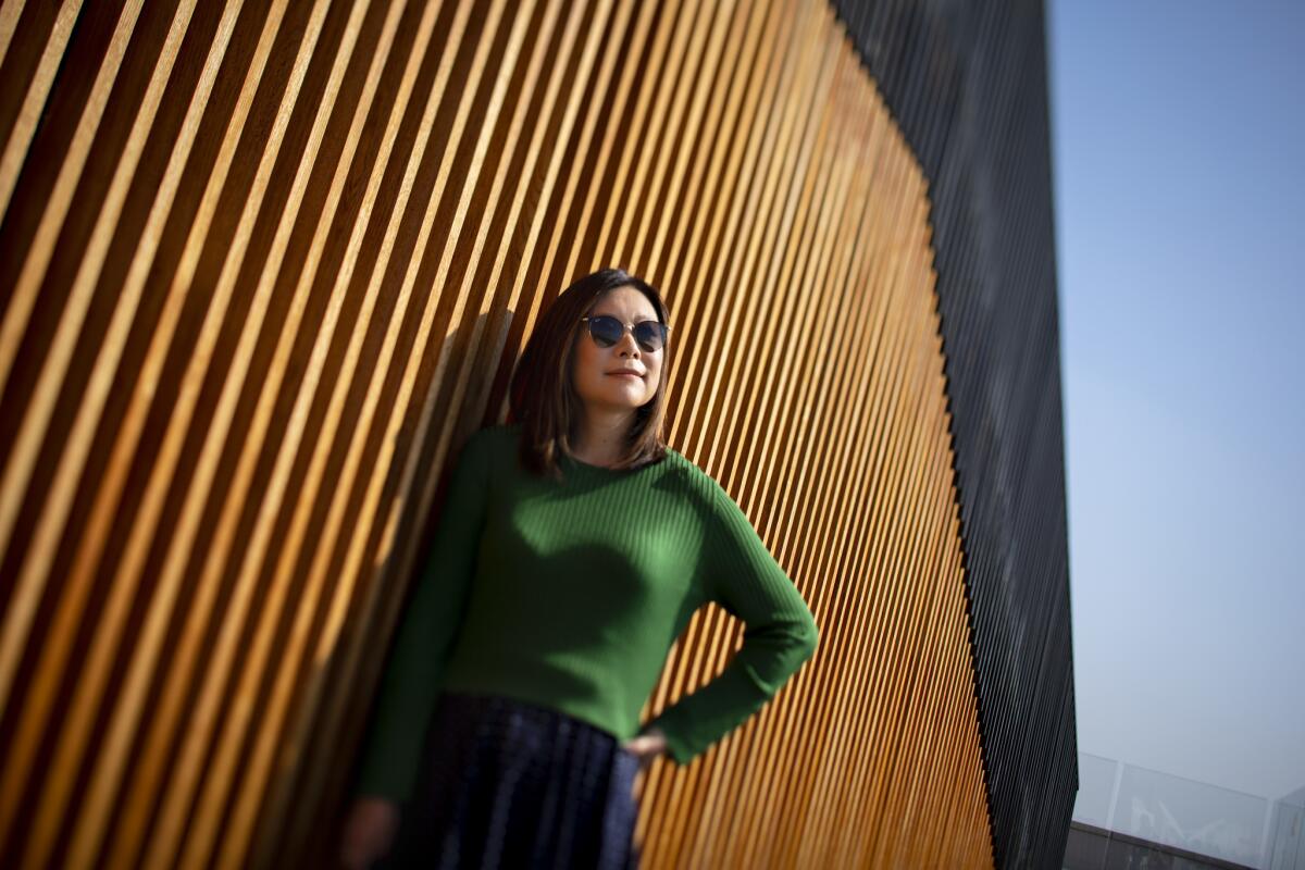 Sandi Tan, writer, producer and director of the Netflix documentary "Shirkers," photographed at Netflix HQ in Los Angeles. The film won the World Cinema Documentary Directing Award at Sundance.