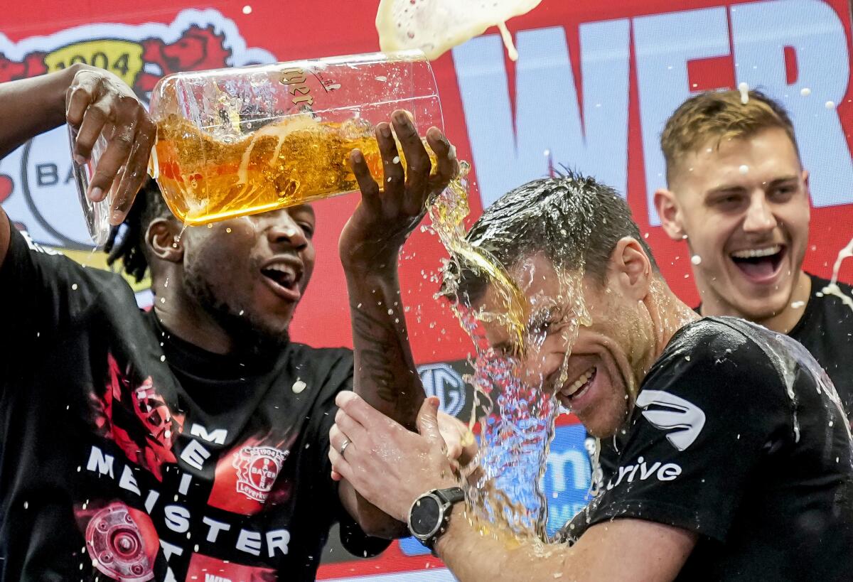 Bayer Leverkusen wins first Bundesliga title, ending Bayern Munich's 11-year reign - The San Diego Union-Tribune