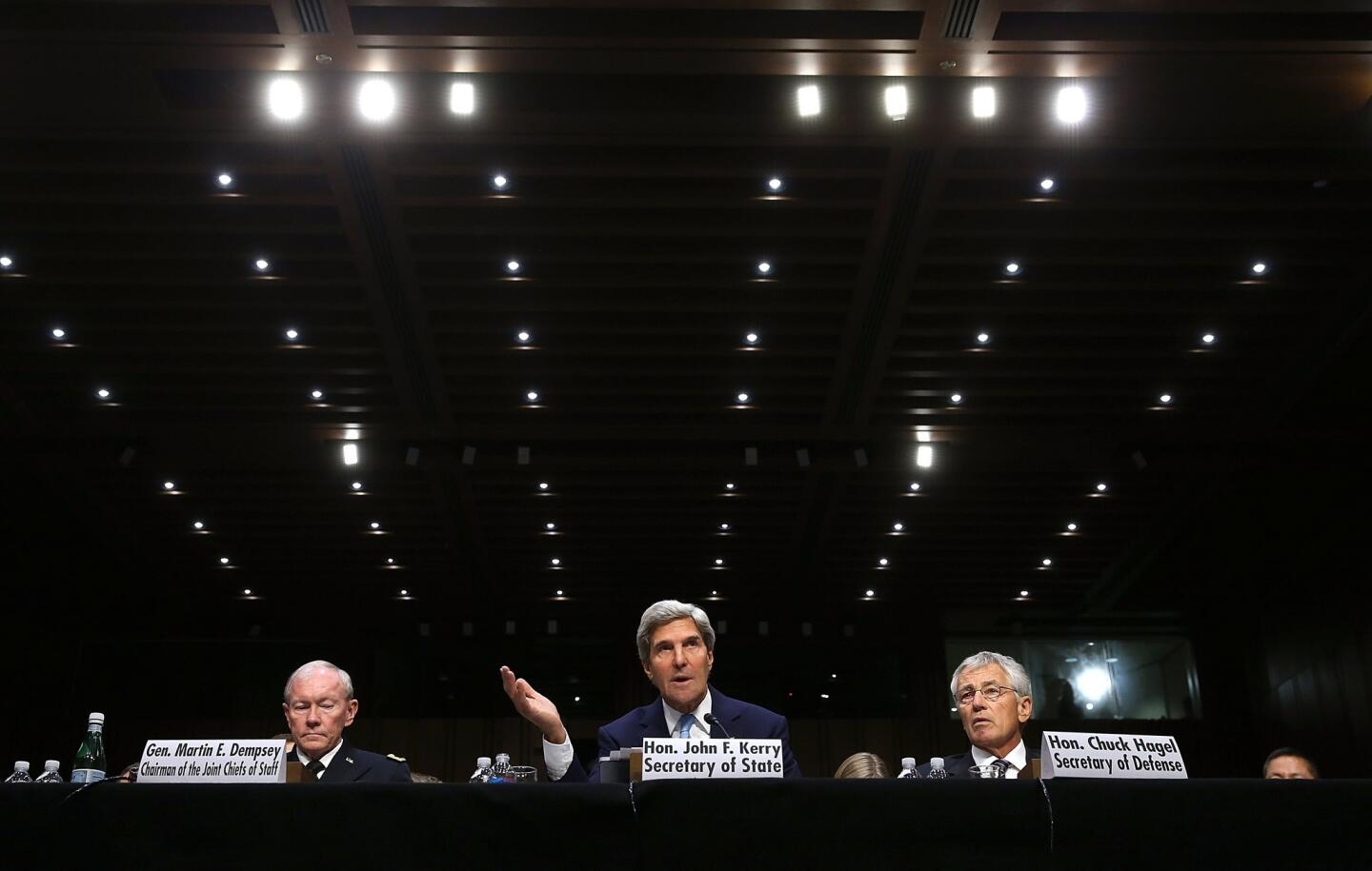 Dempsey, Kerry and Hagel