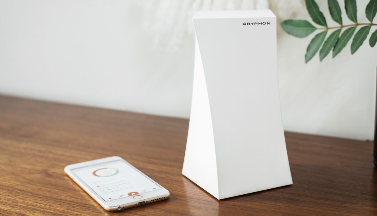 Gryphon's Tower home router helps parents manage screen time and keep their kids safe online.