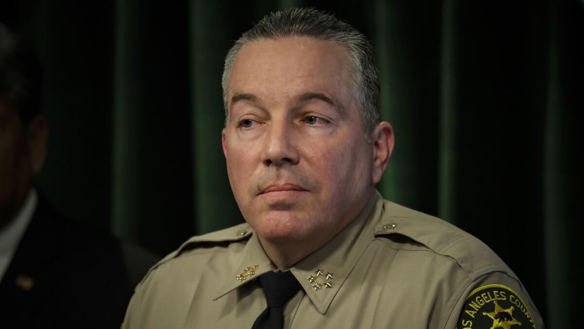 L.A. County Sheriff Alex Villanueva has promised keep the county jails from becoming “a pipeline for deportation.”