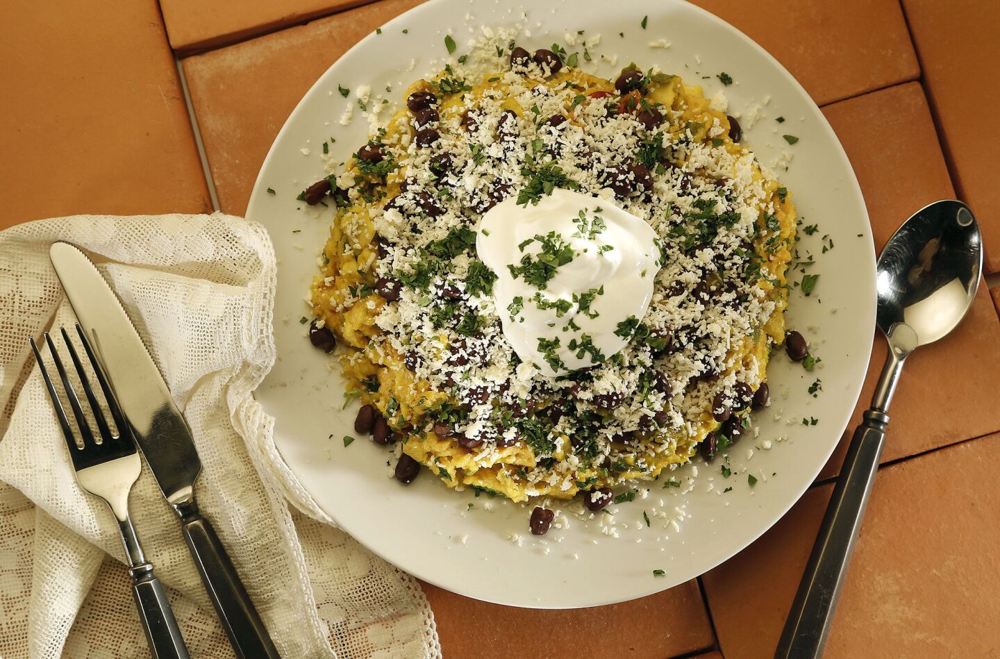 This comfort food is a one-dish meal. Recipe: New Mex migas