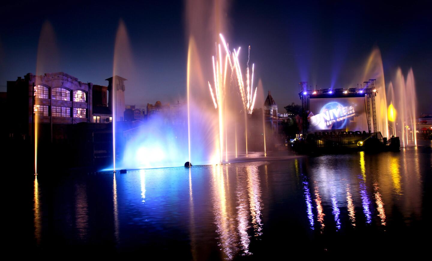 Universal's Cinematic Spectacular show