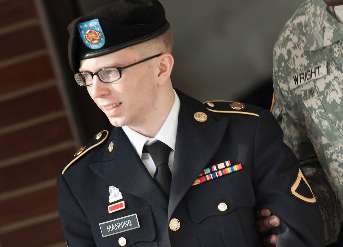 Pfc. Bradley Manning pleaded guilty to 10 charges Thursday, and will serve 20 years in prison.