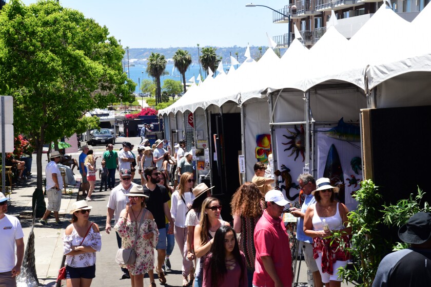 The 37th annual Mission Fed ArtWalk returns to Little Italy this weekend.