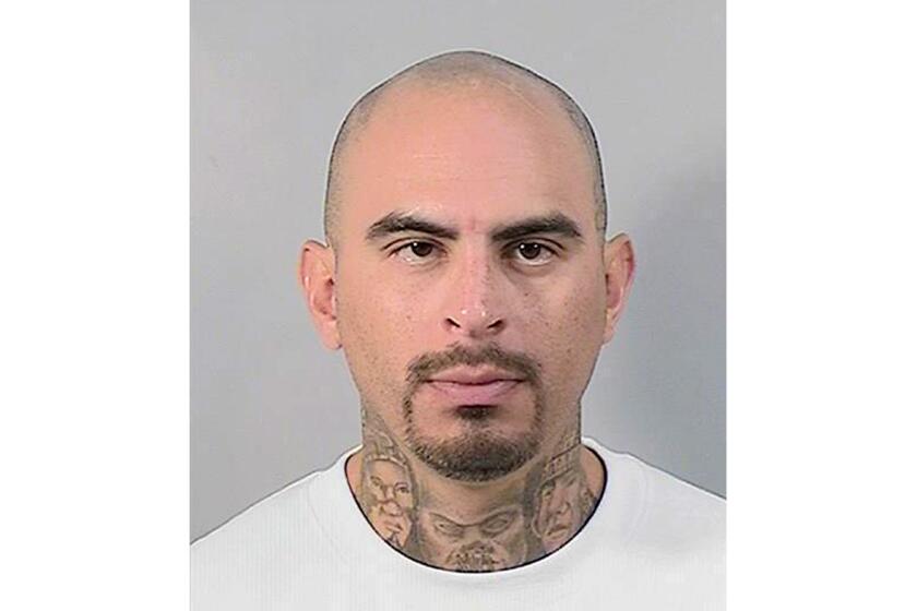 Robert Hinojos, shown here in an undated photograph from the state prison system, was convicted March 30, 2022 of murdering a man in Paramount in 2016.