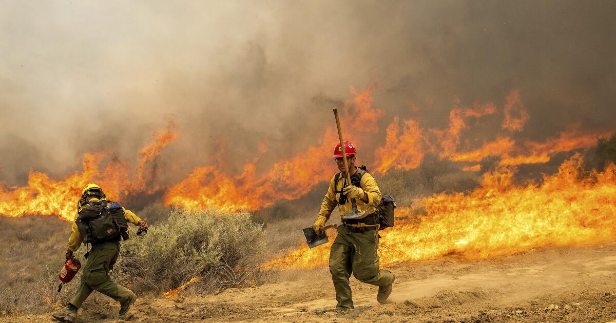 Madre fire engulfs 80,000-plus acres, but beefed-up crews and better weather bolster the fight