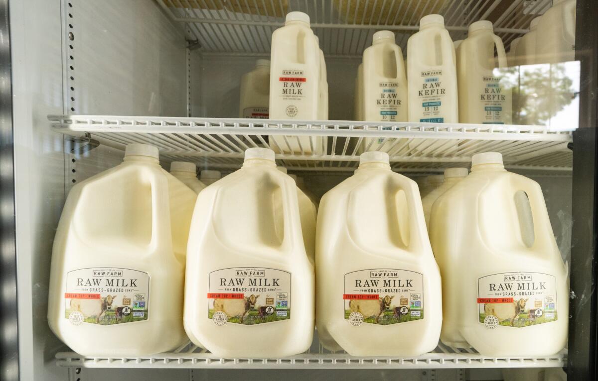 Raw Farm's raw milk is set to be removed from stores.