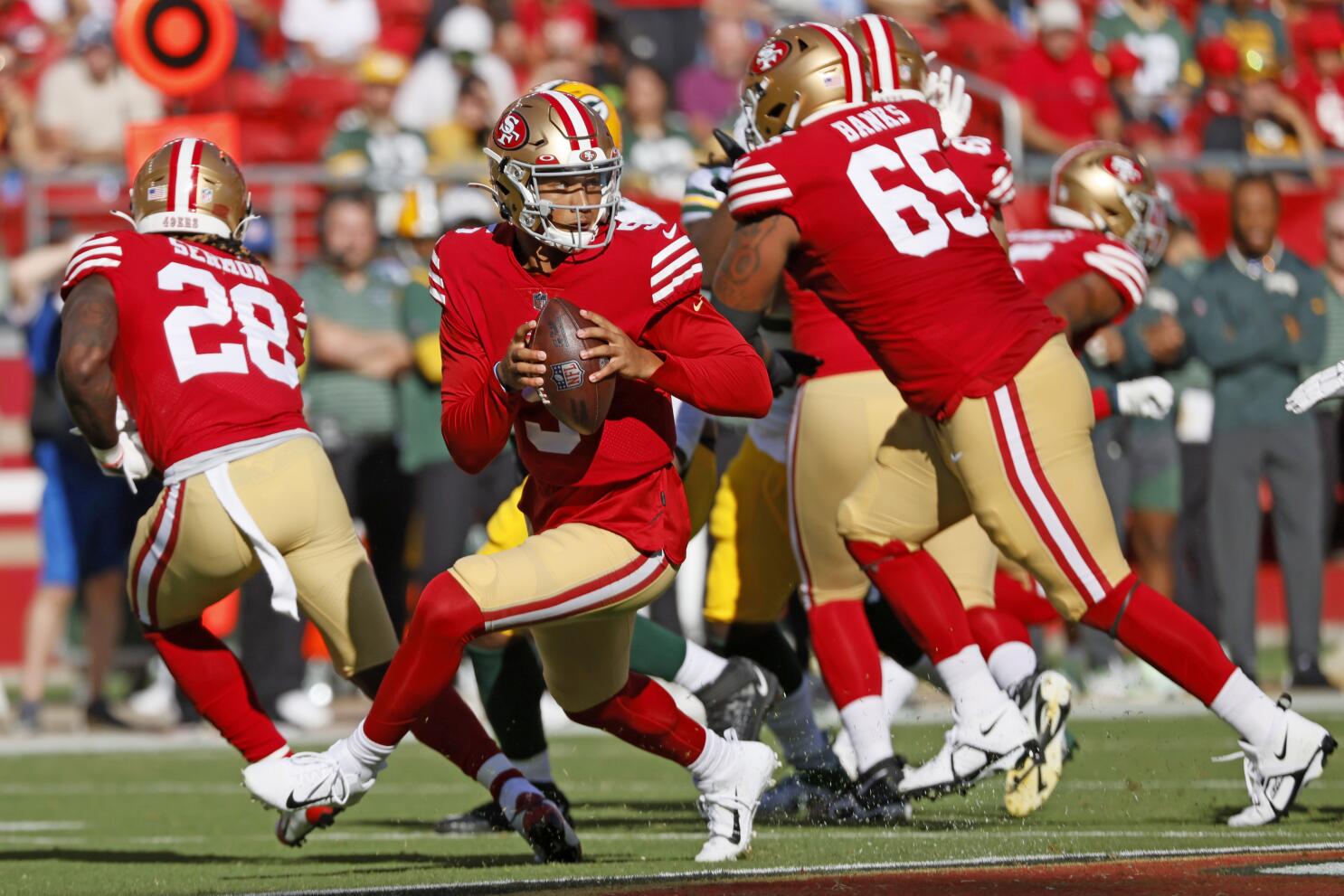 49ers putting talented roster in QB Trey Lance's hands - The San