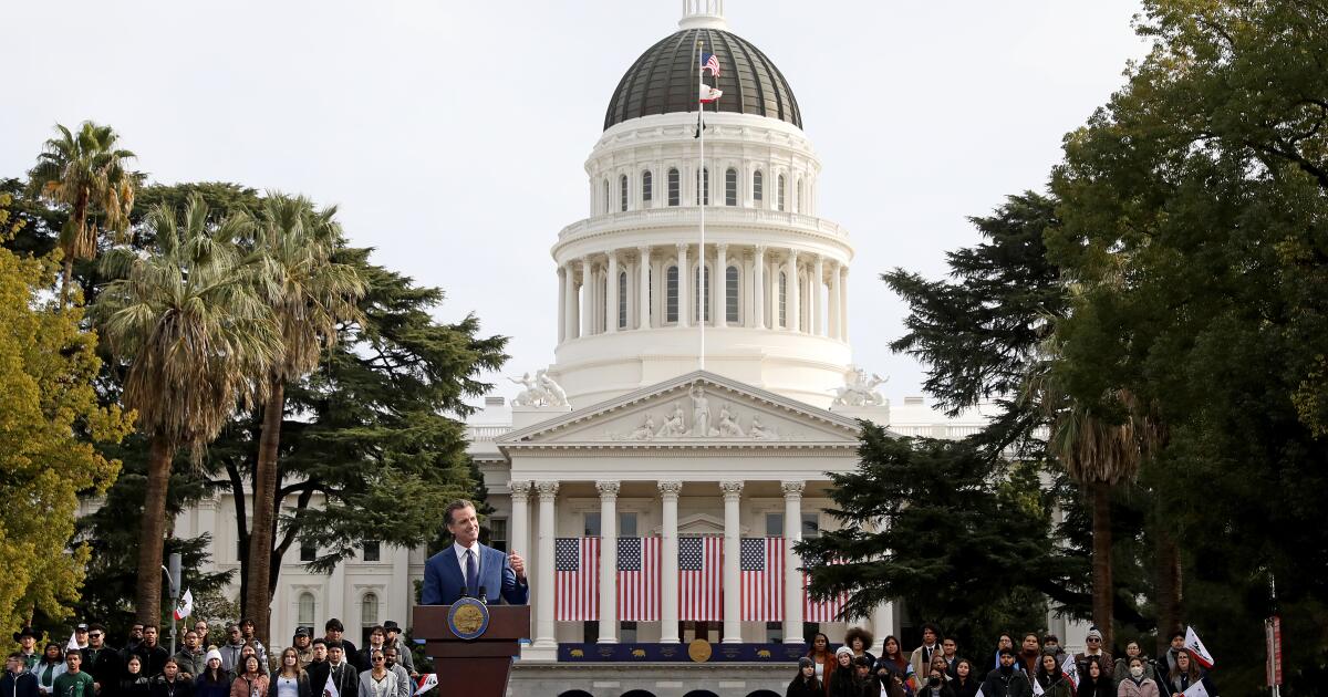 Who’s operating in 2026 to interchange Gavin Newsom as California governor?