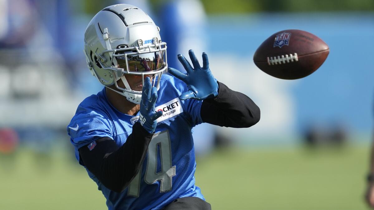 Lions WR Amon-Ra St. Brown heading into 2023 season: 'I want to go