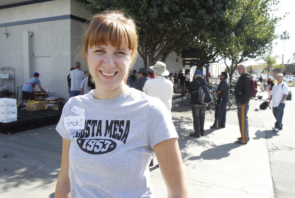 Becks McKeown is stepping down from her role as director of the Trellis Homelessness Initiative. She was known for her years of advocating for Costa Mesa's homeless population.