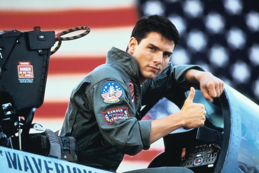 ***SUNDAY CALENDAR STORY FOR JANUARY 13, 2012. DO NOT USE PRIOR TO PUBLICATION********** Tom Cruise is Maverick in the movie TOP GUN 3D, from Paramount Pictures.