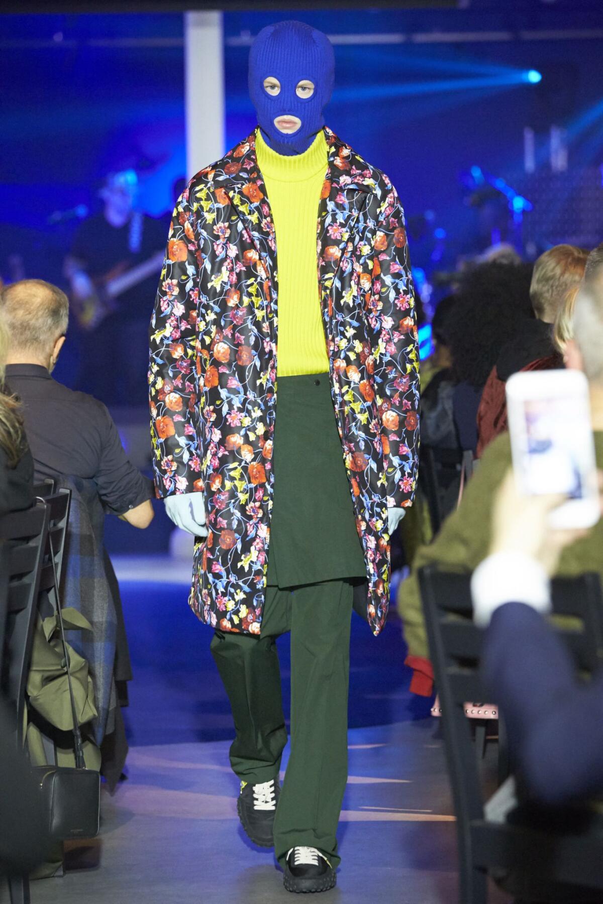 Looks from the Kenzo Paris La Memento Collection No. 1 presented on March 1 during Paris Fashion Week. (Mohamed Khalil / Kenzo)