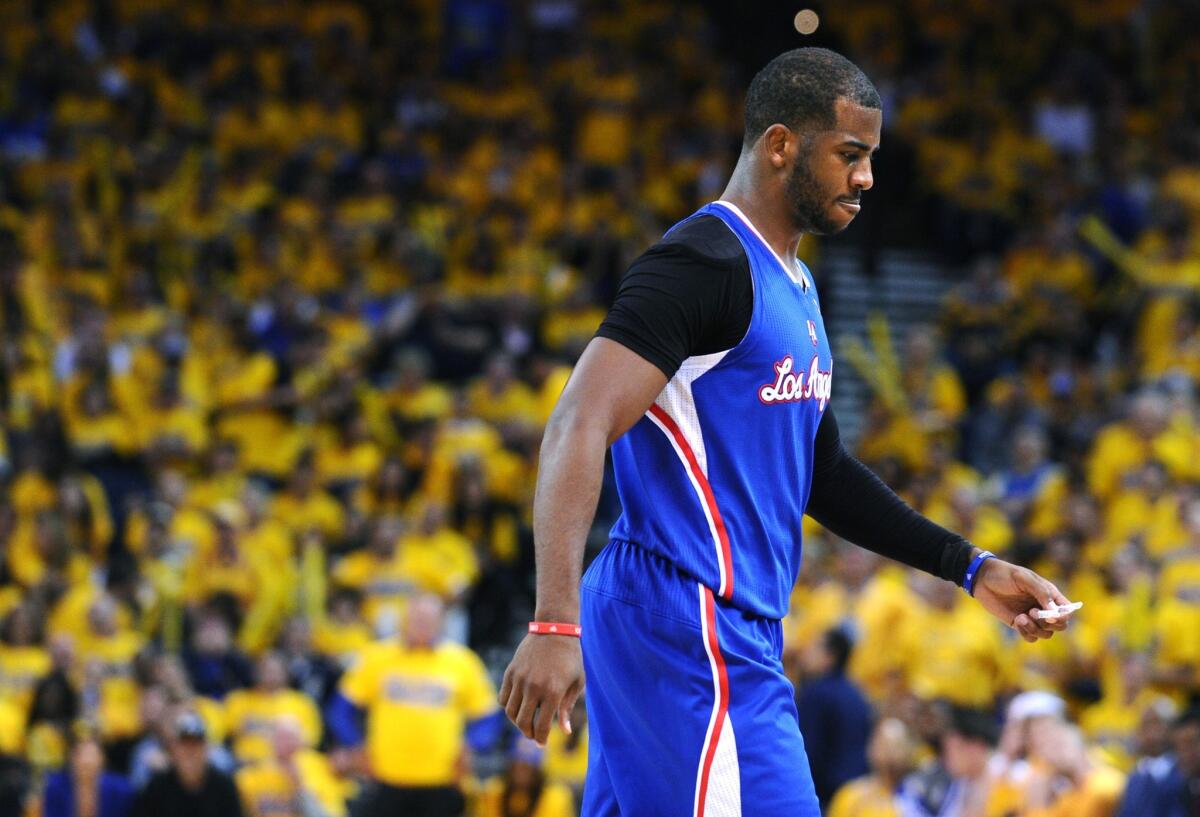 Chris Paul and the Clippers were eliminated from the playoffs last season for the third consecutive time since his arrival in Los Angeles in 2011.