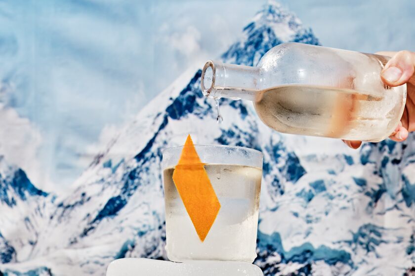 Freezer cocktails - Tequila Negroni