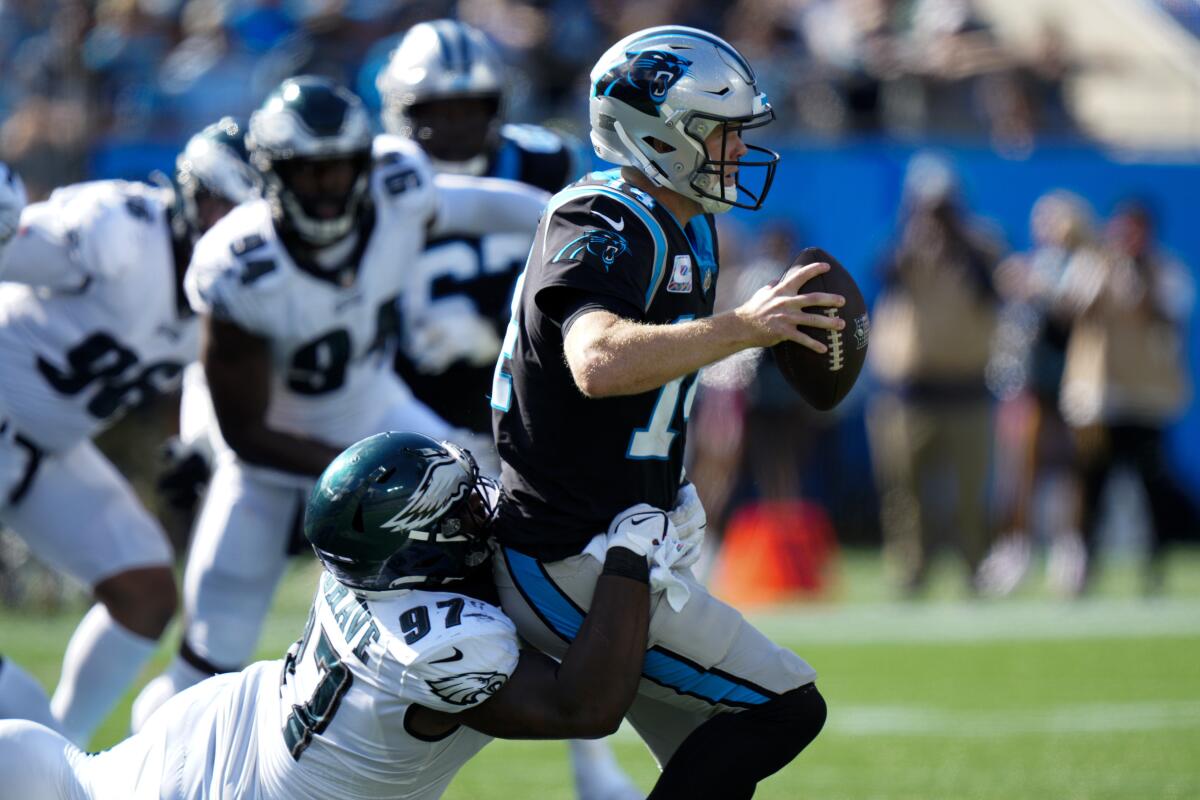 Panthers have NFL's most efficient passing offense under Sam Darnold