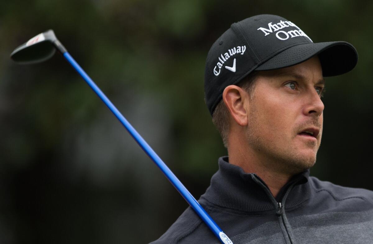 Henrik Stenson hopes to defend his title at the DP World Tour Championship in Dubai this week.