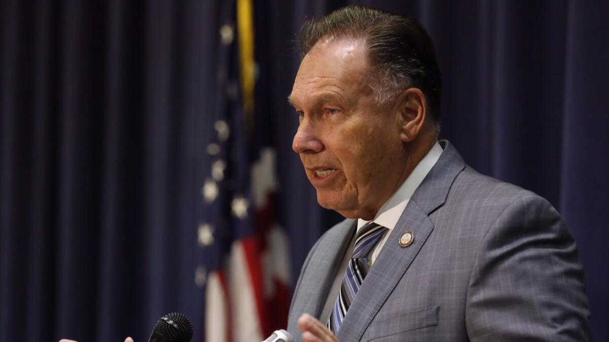 Orange County Dist. Atty. Tony Rackauckas is expected to be challenged in a 2018 election by county Supervisor Todd Spitzer, a longtime political rival.