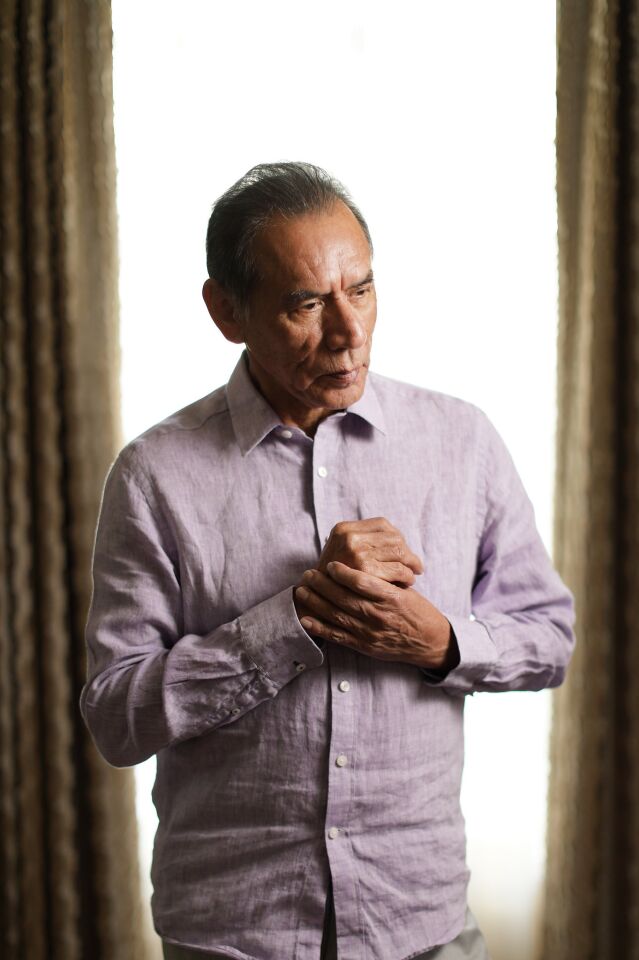 Celebrity portraits by The Times | Wes Studi