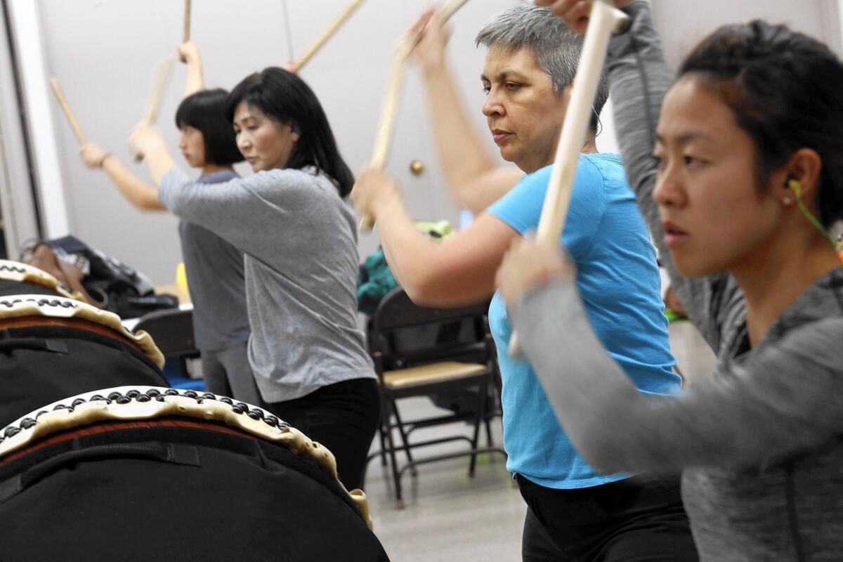 Taiko offers an excellent cardio workout, builds endurance and employs most joints.