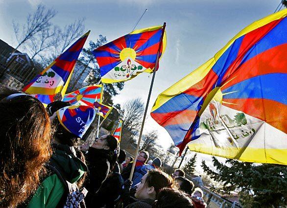 Protests over Tibet