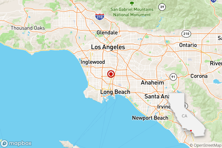 Earthquake: 2.6 quake in Compton - Los Angeles Times Earthquake: 2.6 quake in Compton - Los Angeles Times