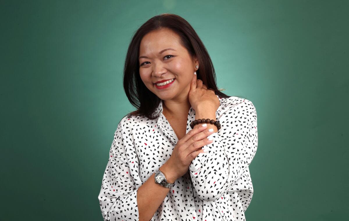 Adele Lim, screenwriter for the film "Crazy Rich Asians"