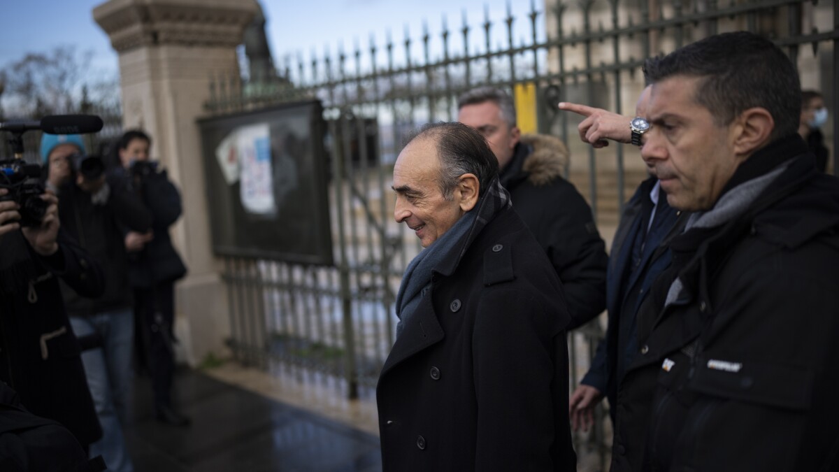 zemmour french far right pundit launches presidential run los angeles times