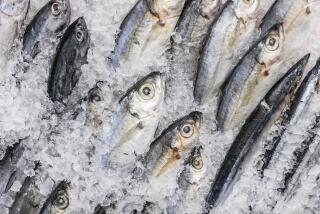 GLEDALE, CALIFORNIA - Feb. 21, 2020: Fres sish at the seafood section at Arko Foods International, a Filipino grocery store and turo turo market in Glendale, on Friday, Feb. 21, 2020.The store was founded in 1982 by Susie Fong. (Silvia Razgova / For the Times) Assignment ID: 496082