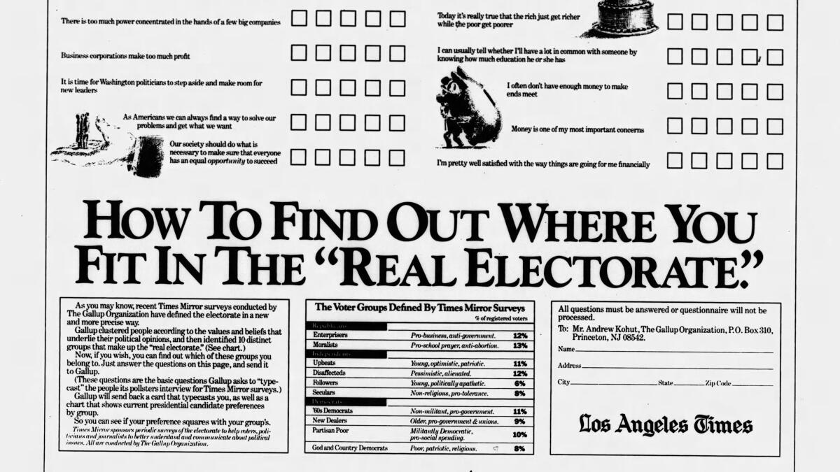 Where do you fit? Take the Pew Political Party Quiz