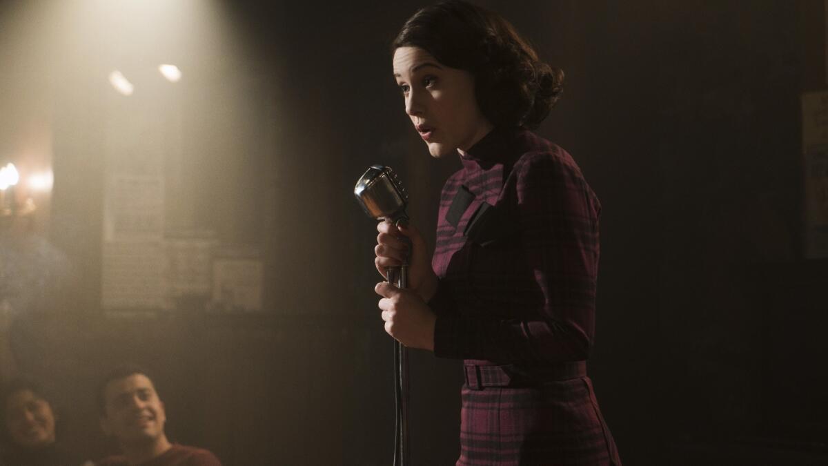 Watch Rachel Brosnahan as Midge Maisel in "The Marvelous Mrs. Maisel" Season 2 teaser trailer.