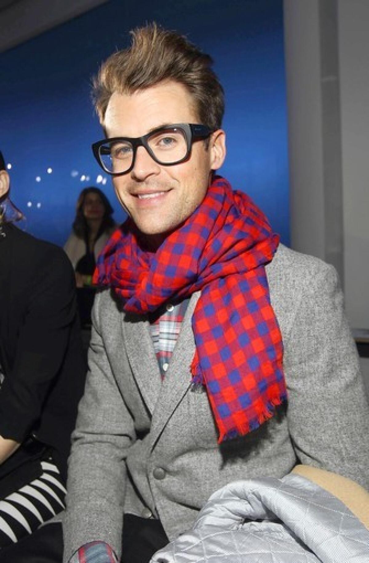 Stylist Brad Goreski's clientele includes Rashida Jones and Noomi Rapace.