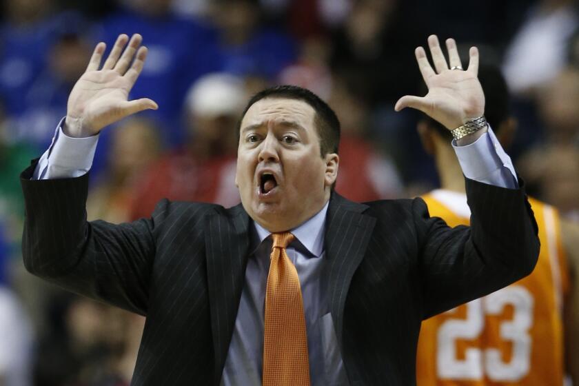 Tennessee fired Coach Donnie Tyndall after just one season at the helm of the Volunteers program.
