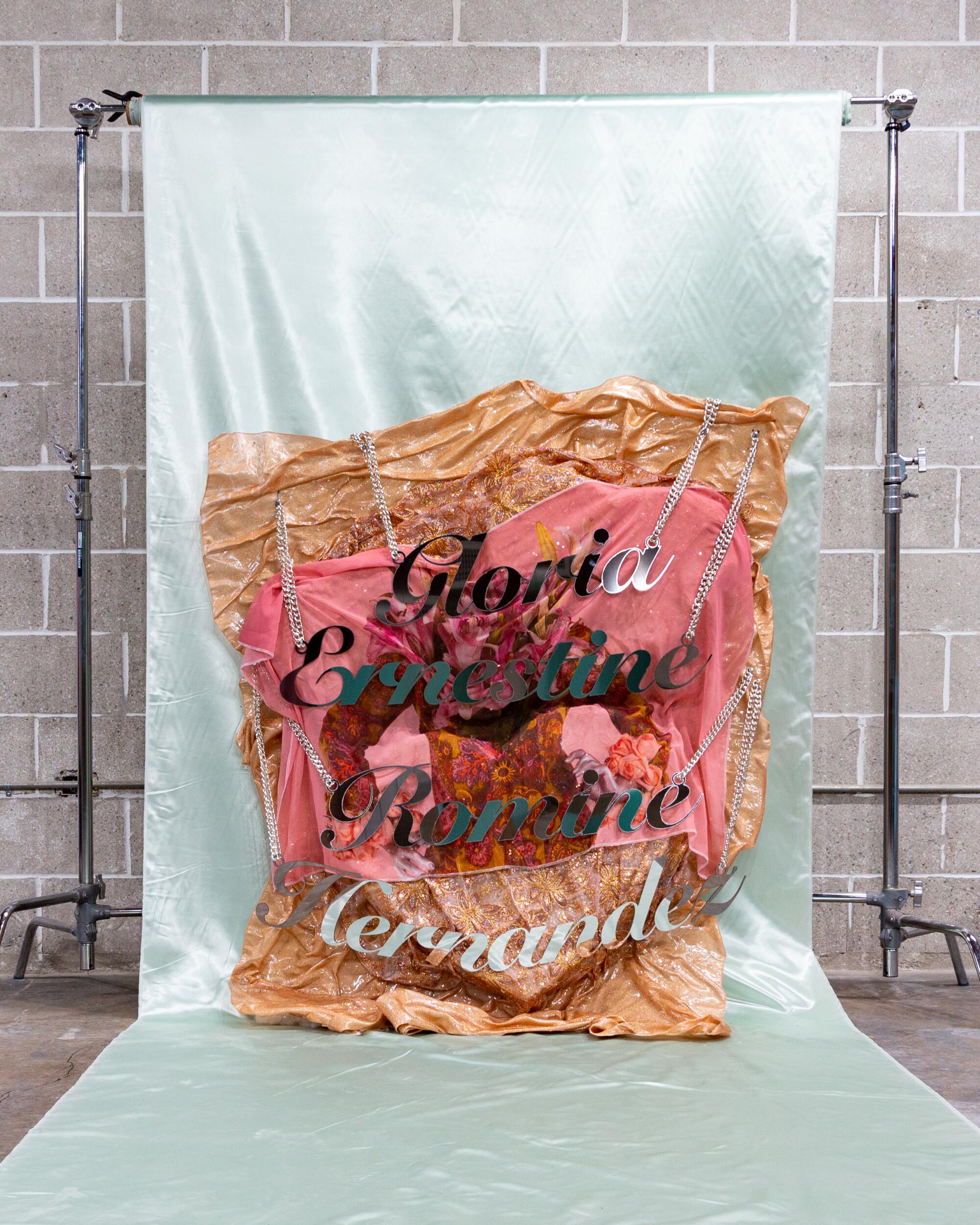 Why Jaklin Romine made namplate necklaces for her abuela Why Jaklin Romine made namplate necklaces for her abuela