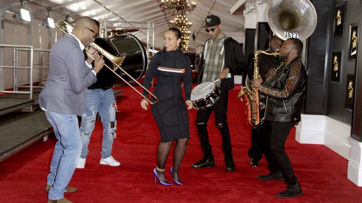 Alicia Keys is hosting the Grammys for the first time this year. For her, it was a natural fit.
