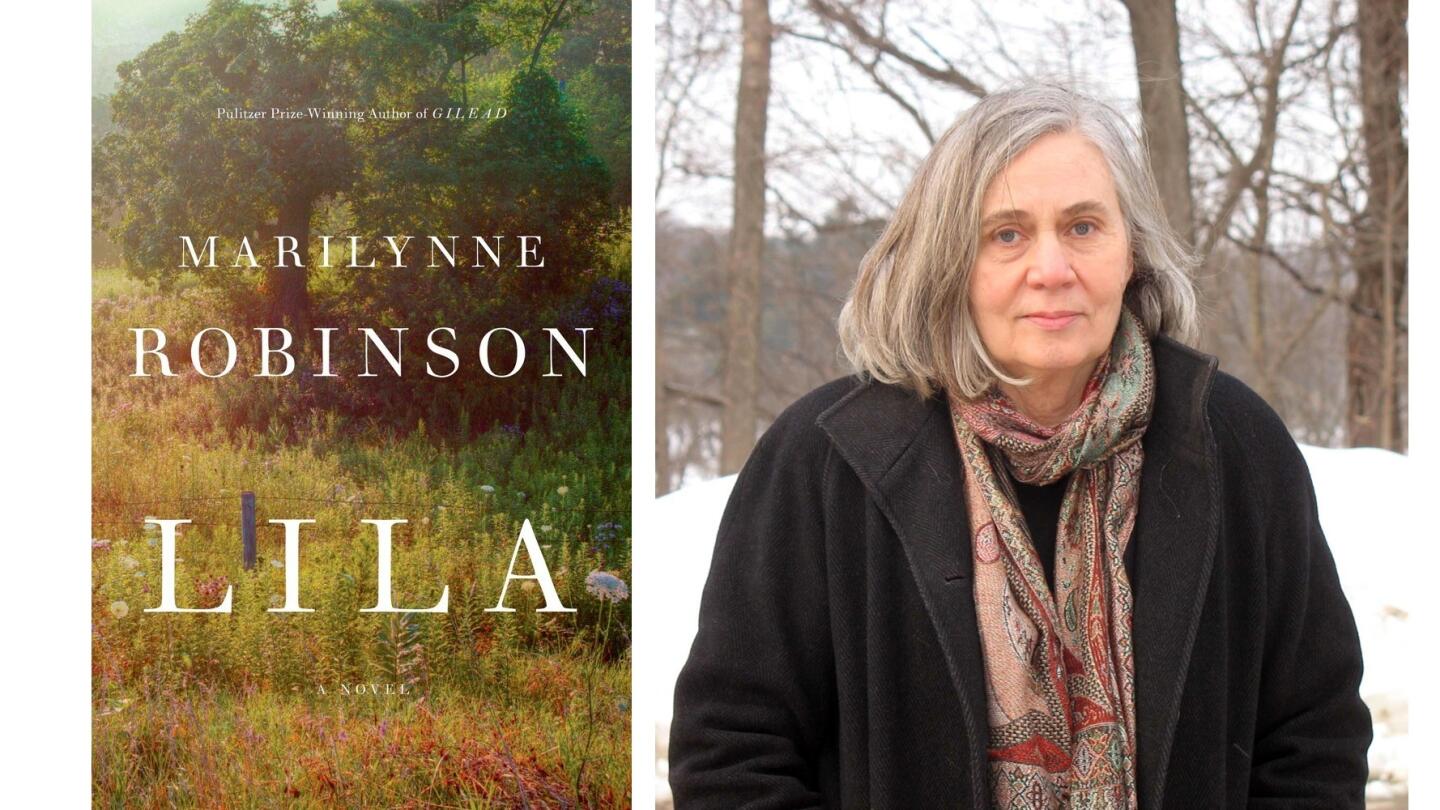 A finalist for the National Book Award in fiction: "Lila" by Marilynne Robinson