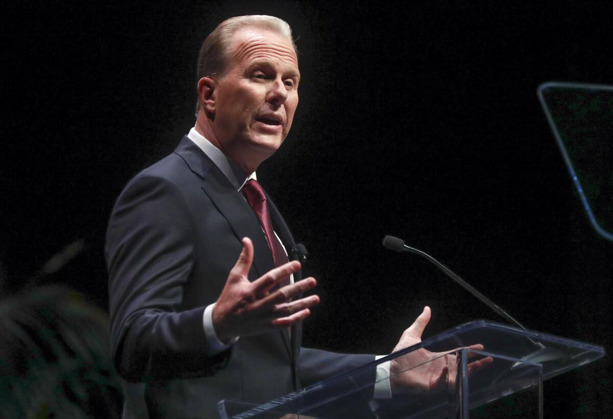 Former San Diego Mayor Kevin Faulconer is running for California governor.