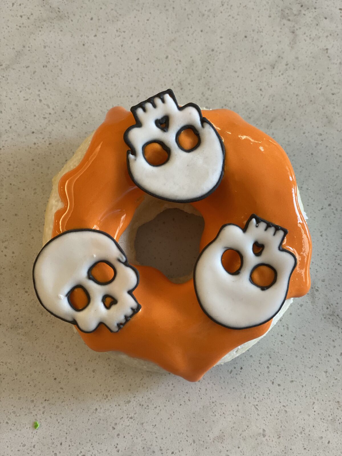 A themed donut from The Gluten Free Baking Co. in North Park