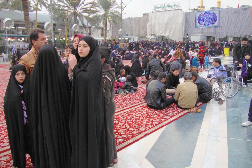 More than 17 million Shiite Muslims gathered in Iraq's holy city of Karbala at a shrine honoring the 7th century martyr Imam Hussein. Many Iraqis, including religious and ethnic minorities from the north, have found refuge in Karbala from Islamic State fighters.