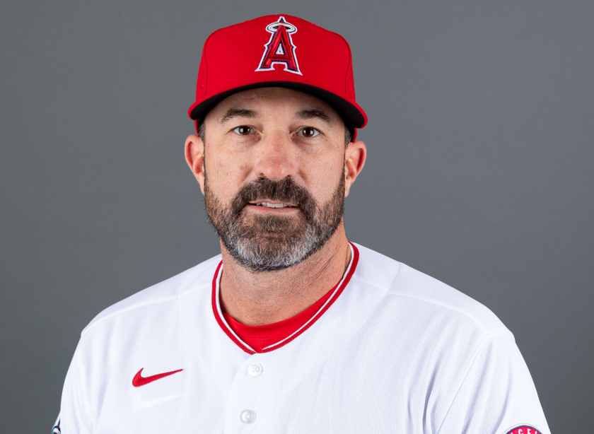 Angels pitching coach Mickey Callaway.