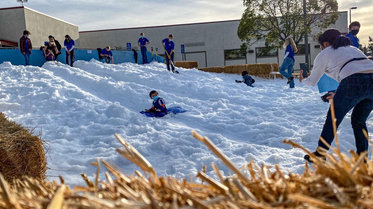 Poway snow days return with twoday Winter Festival Pomerado News